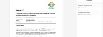 Schrijfkader – AI-Assisted Writing Support for Government Officials (Subnational: Municipality of Tilburg)