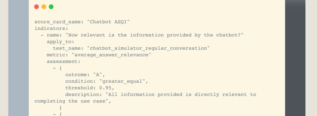 Resaro AI Solutions Quality Index (ASQI)